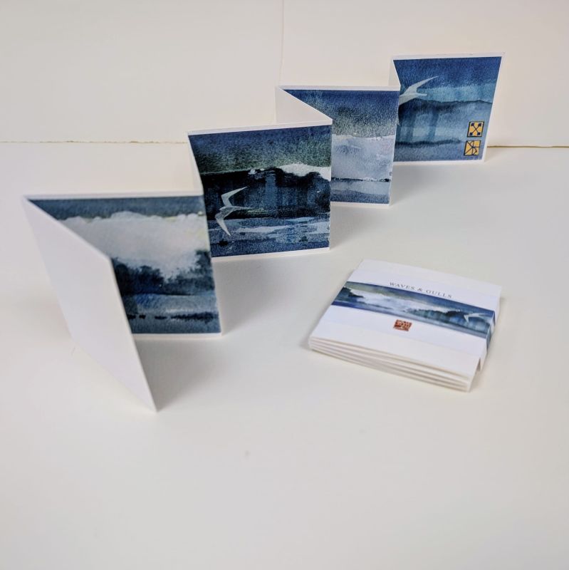 Continuous Waves - Folding Book