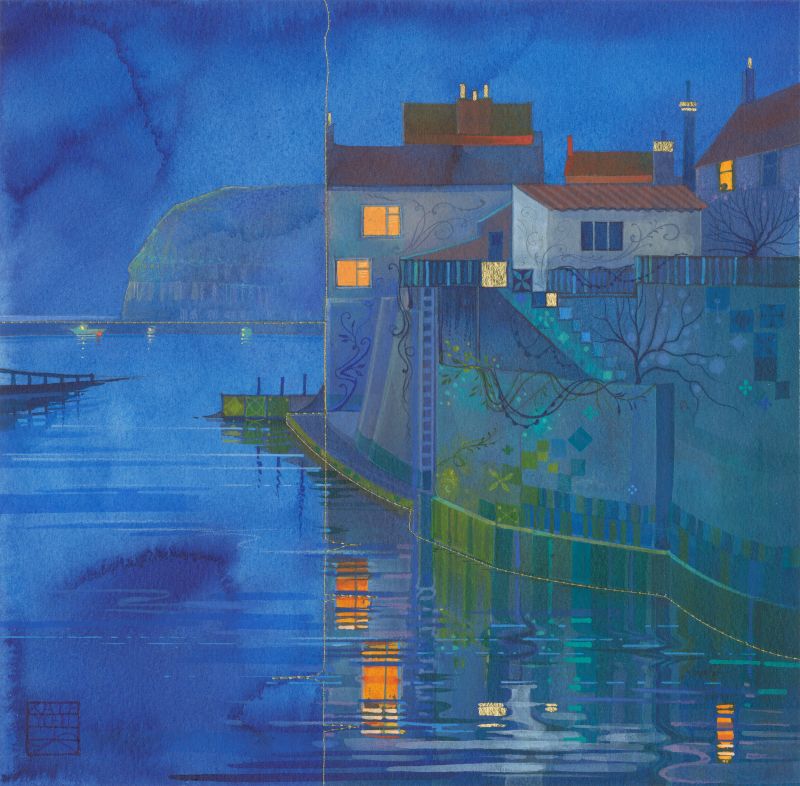 Staithes at Night
